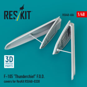 Reskit ​F-105 "Thunderchief" F.O.D. covers for ResKit RSU48-0338 (3D Printed) (1/48)