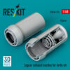 Reskit Jaguar exhaust nozzles for Airfix kit (3D Printed) (1/48)