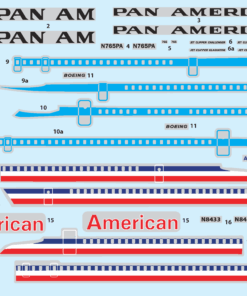 Alternative view of Roden Boeing 707 – 321 (1/144) RD-338