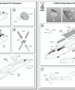 Alternative view of CAT4 1/72 E-2A/B Hawkeye Big set (for Hasegawa) R72014