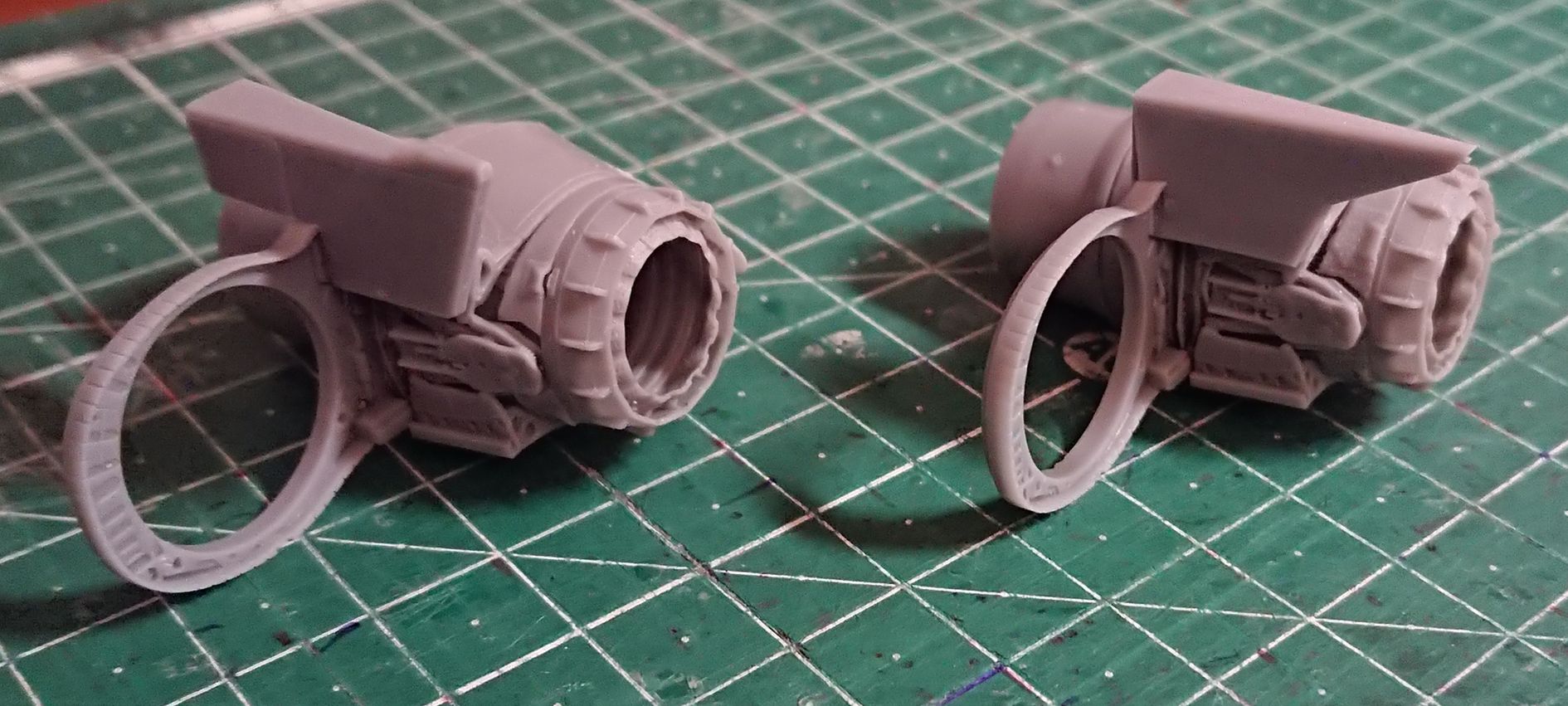 Katran 1/48 Panavia Tornado IDS/GR.1/Gr.1A/ADV F.2 Exhaust Nozzles RB 199-4R Mk.103 (closed) for Revell/Eduard K4865 - Image 3