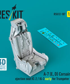 Reskit A-7 (E, D) Corsair II ejection seat IC-2 / IG-2 early for Trumpeter kit (3D Printed) (1/32) RSU32-0187