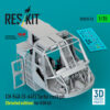 Reskit CH-54A (S-64E) Tarhe cockpit (Detailed edition) for ICM kit (3D Printed) (1/35) RSU35-0053