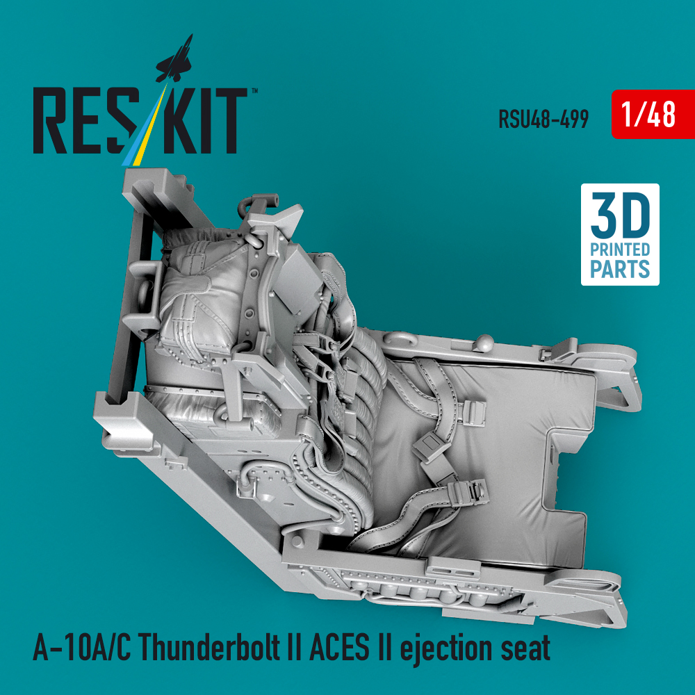 Reskit A-10A/C Thunderbolt II ACES II ejection seat (3D Printed) (1/48) RSU48-0499 - Image 2
