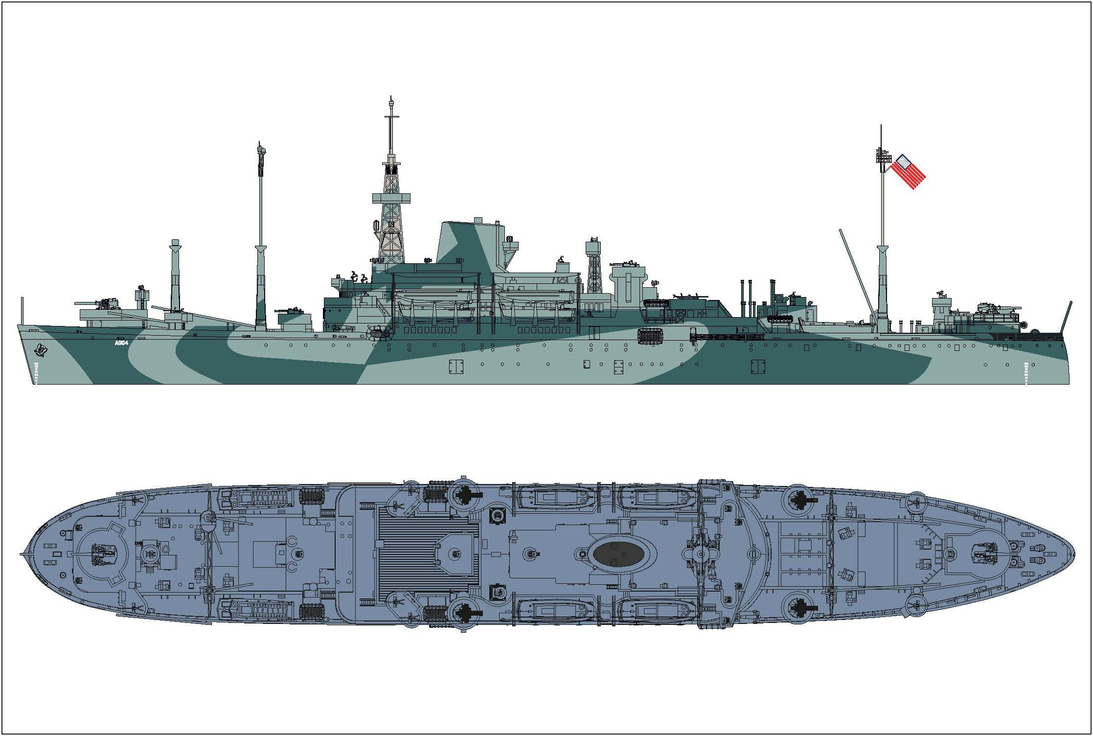 AJM Models 1/700 USS Ancon 1944-45 AJM700-053 - Image 6