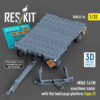 ResKit MHU-141M munitions trailer with flat bed/cargo platform (type 2) (3D Printed model kit) (1/32) RSK32-0034