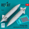 Reskit Tornado 2250L underwing fuel tanks (RAF, RSAF) (2 pcs) (3D Printed) (1/48) RSU48-0554