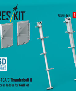 Reskit A-10A/C Thunderbolt II access ladder for GWH kit (3D Printed) (1/48) RSU48-0569