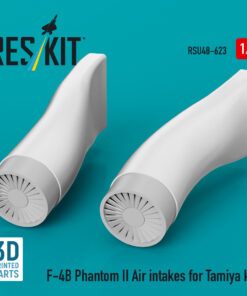 Reskit F-4B Phantom II Air intakes for Tamiya kit (3D Printed) (1/48) RSU48-0623