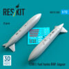ResKit 1200 L fuel tanks RAF Jaguar (2 pcs) (3D Printed) (1/72) RSU72-0328