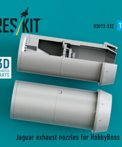 Alternative view of ResKit Jaguar exhaust nozzles for HobbyBoss kit (3D Printed) (1/72) RSU72-0332