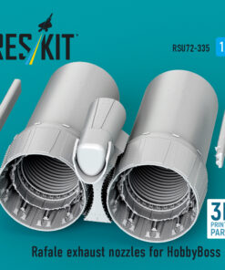 ResKit Rafale exhaust nozzles for HobbyBoss kit (3D Printed) (1/72) RSU72-0335