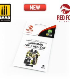 Red Fox 1/24 Grumman F6F-5 Hellcat (for Airfix kit) RFSQS-24002